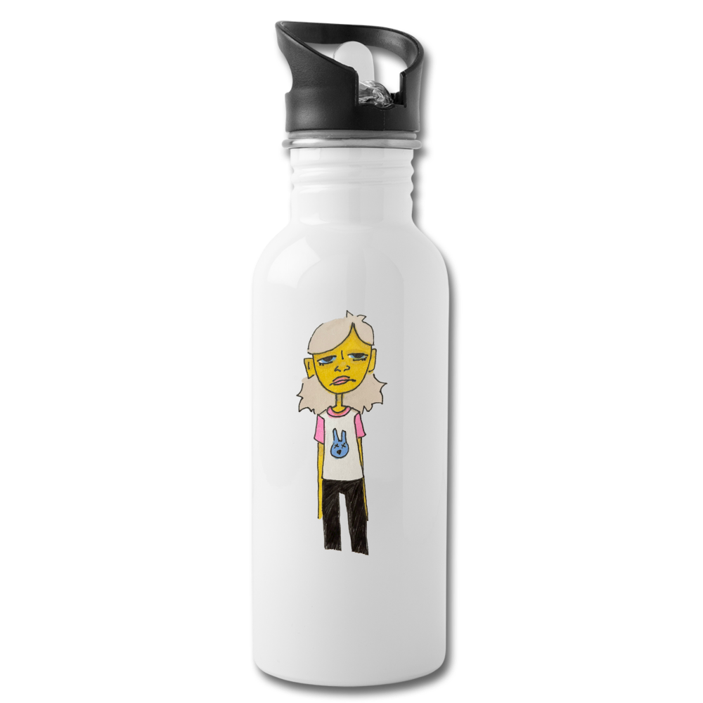 Surly Girl Water Bottle - white