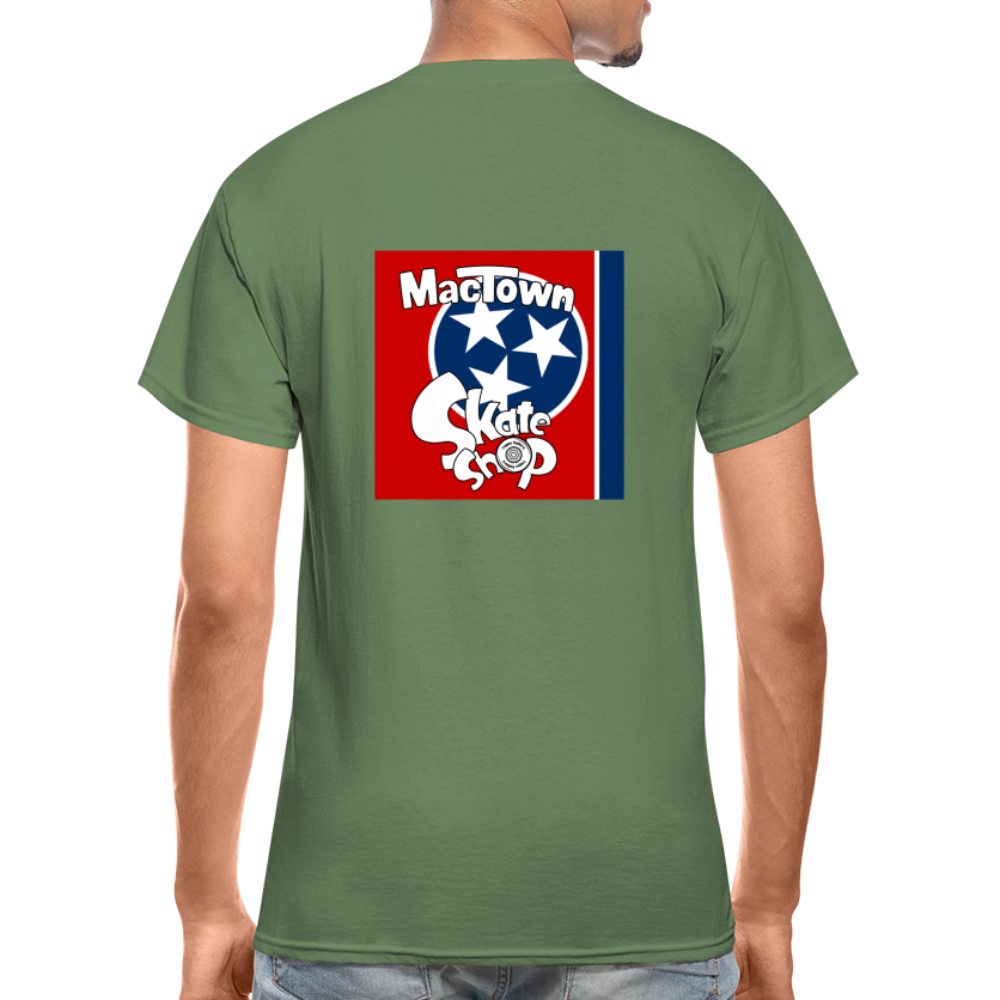 Gildan Ultra Cotton Adult T-Shirt - military green